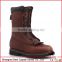 Classic horse boots, red leather riding boots, rubber boots for men