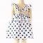 2016 New arrival summer boutique children dress wholesale flower new model girl dress for frock design kid dress (ulik-GD124)