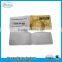 New design pvc colorful Oyster card holder with 2 folder