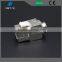 shielded keystone jack, NT-008-C6 cat6 rj45 keystone jack, cat6 wall jack