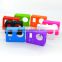 Silicone Case for the Camera Mainbody of GoPro Hero3+/3, Cover the one without LCD. Color: Black, Blue, Green, White, Rose GP165