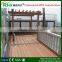 WPC Decking for Outdoor Green Garden Building With Crack-resistant And Long Lifespan