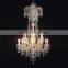 Maria Theresa 18 Lights Golden Long Crystal Chandelier Light