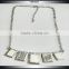 Christmas Gift Light Short Chain Ceramic Crystal Statement Necklace