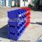 Movable storage metal rack with wheels