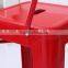 vintage colorful mid-back bar chair