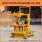 QT40-3C concrete hand operate /manual block making machine