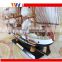 Great Yacht Scale Assembly handcraft Wooden Sailing Boat Model