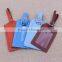Wholesale standard size PVC luggage tag strap