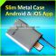 slim metal micro sim card gps tracker