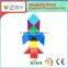 Playing together VERYMAG Pre-school Learning safe magnetic construction For Children 3d Puzzle Diy Toy