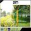 green pvc peach post welded wire mesh fence