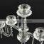 Factory directly sale customized design crystal candelabra crystal candleholder for wedding-