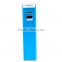 2200mAh Universal Portable Lipstick mobile rohs Power Bank 2600mAh USB External Battery Charger for mobile phone