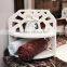 Popular washroom modern furniture towel corner tire storage rack