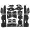 Car mat wholesale gate slot mats for CRV 2012-2013 16pcs/set