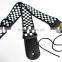 rock black white America Pattern Custom Guitar Strap