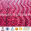 Hot Sell 100%polyester animal design zebra skin Print minky fabric for baby blanket