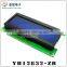 Chinese word stock 12832 display 3.3V/5V with yellow green /blue backlight