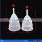 Menstrual cup, silicone menstrual, medical grade menstrual cup