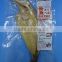 Tasty whole eaten opened dried horse mackerel in vacuum pack for dry fish wholesalers