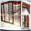 Moser New German style easy sliding wood lift and slide double glazed door