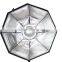 2015 new CONONMK hotsale versatile speedlite octagon umbrella 55CM softbox with honeycomb grid for speedlite flash light