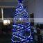 Outdoor Christmas Decoration Shining Blue Led Light /Chrismtas Tree /spiral Shape Onaments Spiral Christmas Tree