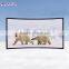 16:9 92" 3D metallic cinema fixed frame hard projector screen
