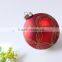 Best Selling High Quality Glass Ball Christmas Tree Lighting Wall Decoration With Aluminum Cap