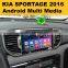 9" Quad core Android CAR GPS radio For KIA Sportage R 2016 kx-5 with wifi,DVR,rear view camera,mirror link,