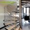 Cheap price high quality indoors spa corrosion long lasting metal elevator stainless stair steel handrail walkway