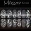 New fashion lace style self adhensive nail sticker decal
