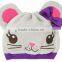 100% cotton cute cat animal knitted hat for children