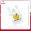 AAAAA grade fashion reusable Plastic T-shirt bag