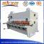 Factory direct sale E21 Control Hydraulic guillotine cutting machine