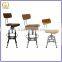 Customize French Antique Industrial Vintage Bar Stool