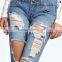 jeans trousers pants distressed ripped jeans women sexy jeans pants JXA107