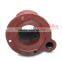 Prestressed anchor plate flat round tower horn head