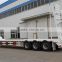 shengrun tri-axle front load low bed semi trailer