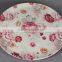 Custom home melamine dinner plate for christmas