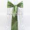 factory price sell nice wedding chair satin sashes