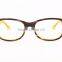 G2720F-C1697 wood grain decorated kids' glasses frame