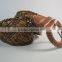 wrapped buckle fashion braided weave belt for girl
