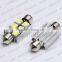 Super bright 39mm led festoob C5W Licence Plate Dome Interior Light Auto Led festoon Lamp Car LED Parking light bulb