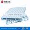 Hot sale pallet for storage warehouse recyclable two way entry steel flat pallets