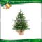 Green/White Outdoor Lighted Christmas Trees