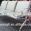 3-seater Metal Link Chair