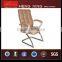 Good quality design brown meeting chair without wheels