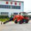 Agriculture machinery TL2500 wheel front tractors loader with telescopic arm